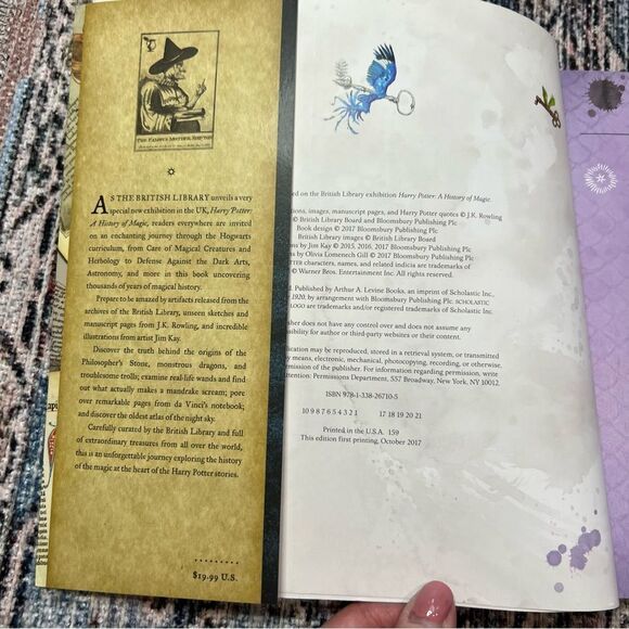 Harry Potter A Journey Through A History of Magic British Library Exhibition - Picture 7 of 10